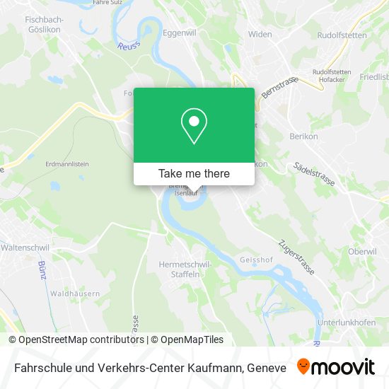 Fahrschule und Verkehrs-Center Kaufmann map