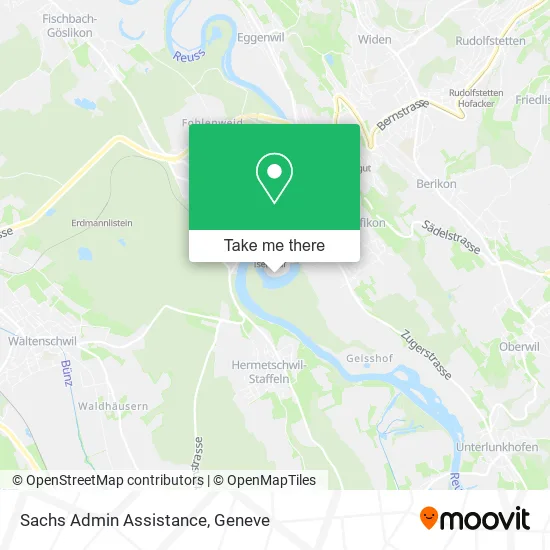 Sachs Admin Assistance map
