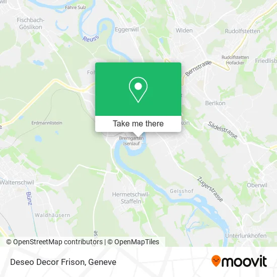 Deseo Decor Frison map