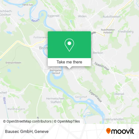 Bausec GmbH map