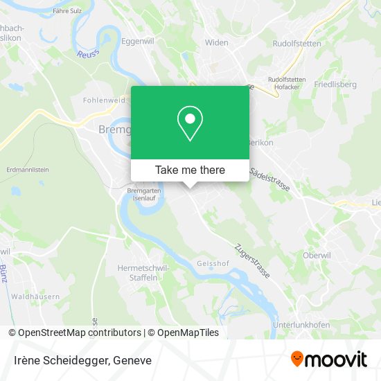 Irène Scheidegger map