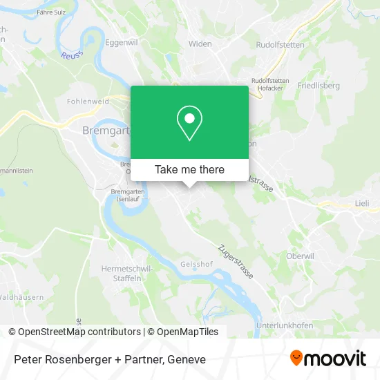 Peter Rosenberger + Partner map