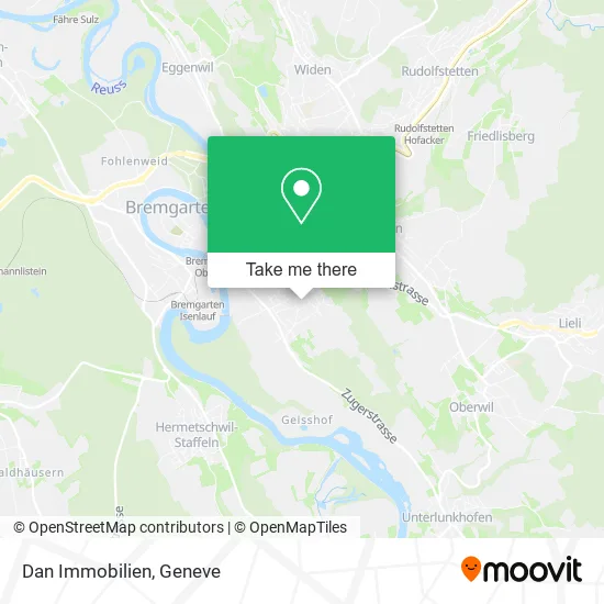 Dan Immobilien map