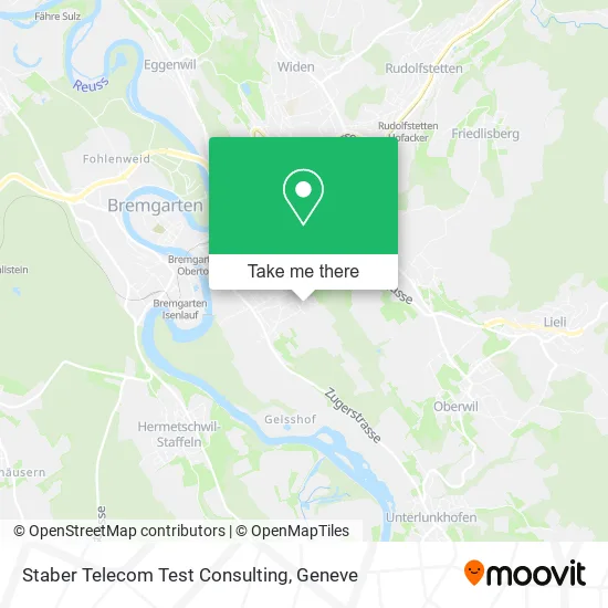 Staber Telecom Test Consulting map