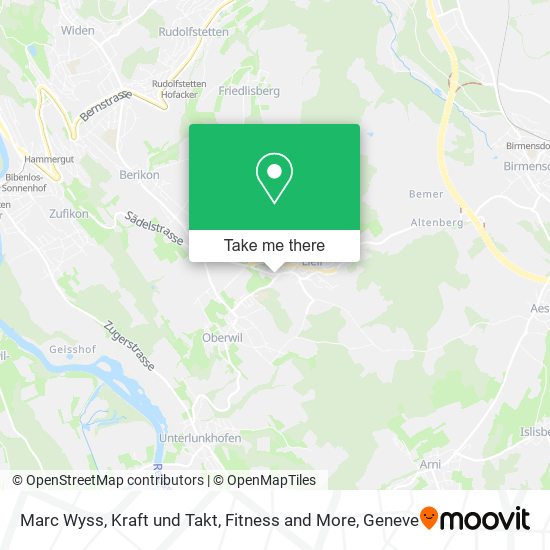 Marc Wyss, Kraft und Takt, Fitness and More map