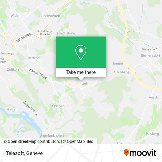 Telesoft map