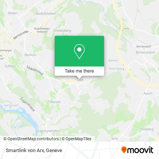 Smartlink von Arx map