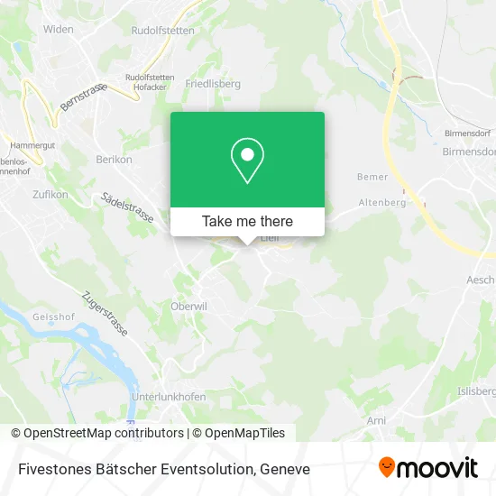 Fivestones Bätscher Eventsolution map
