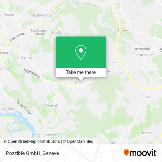 Pozzible GmbH map