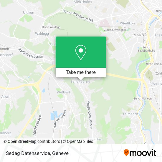 Sedag Datenservice map