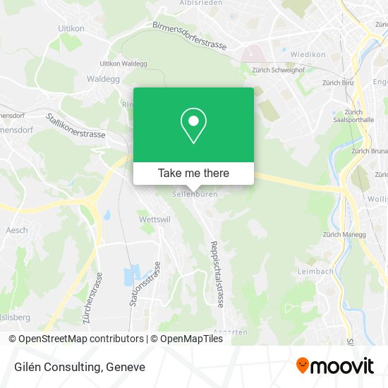 Gilén Consulting map
