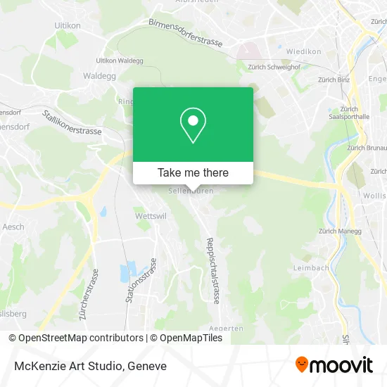 McKenzie Art Studio map