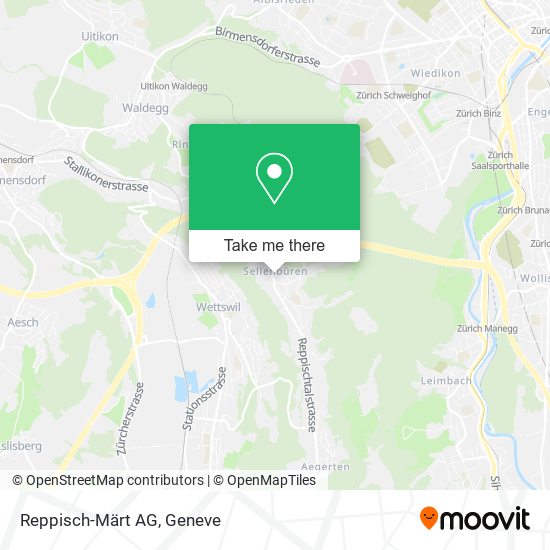 Reppisch-Märt AG map