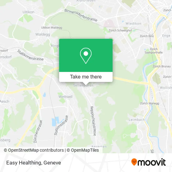Easy Healthing map