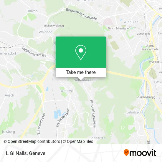 L Gi Nails map