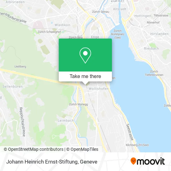 Johann Heinrich Ernst-Stiftung map