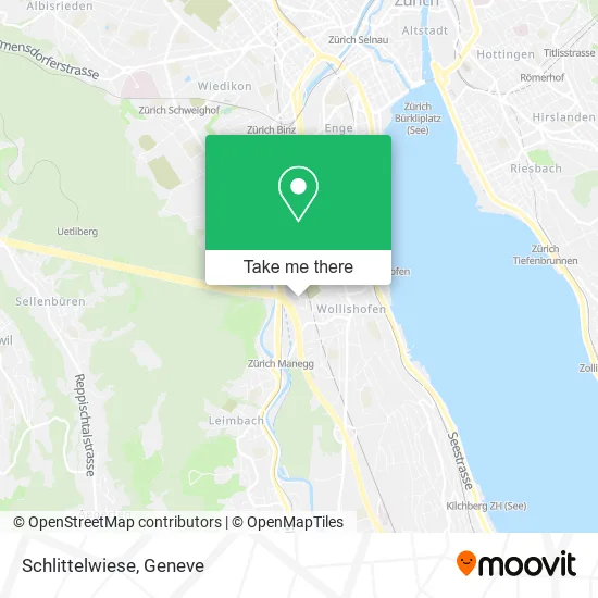 Schlittelwiese map