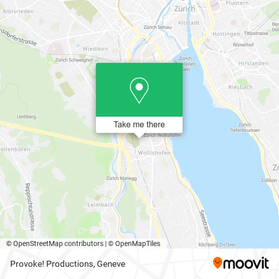 Provoke! Productions map