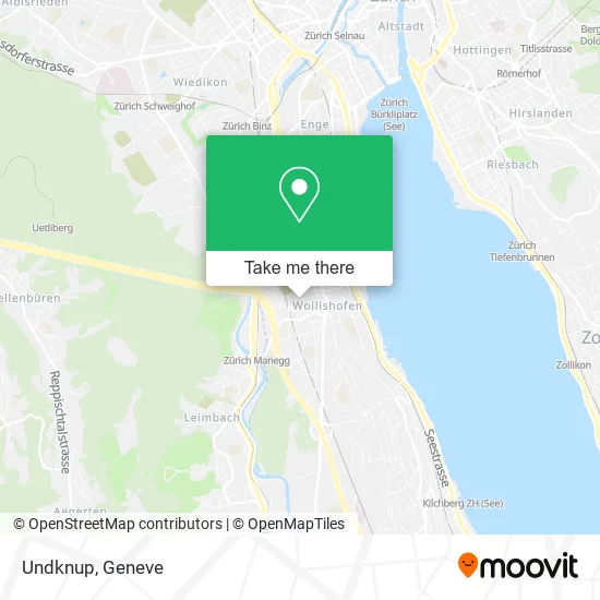 Undknup map