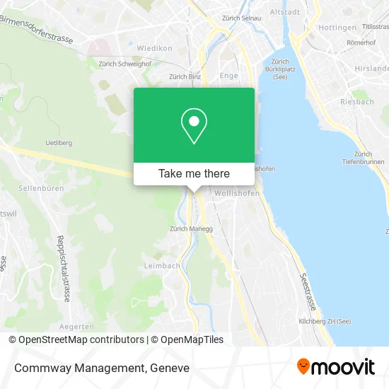 Commway Management map