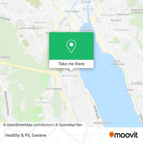 Healthy & Fit map