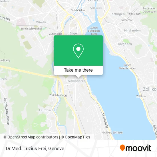 Dr.Med. Luzius Frei map