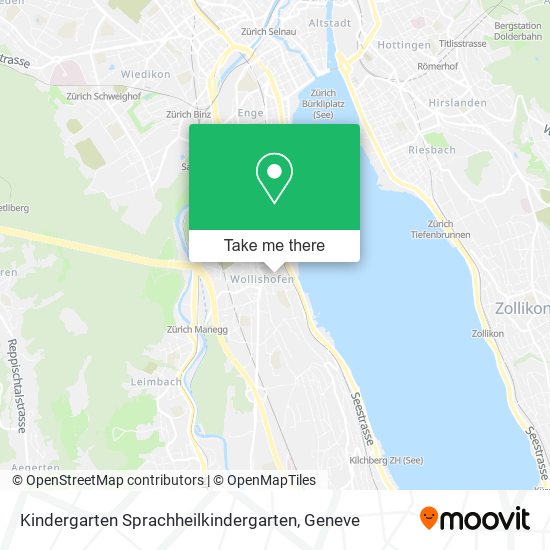 Kindergarten Sprachheilkindergarten map