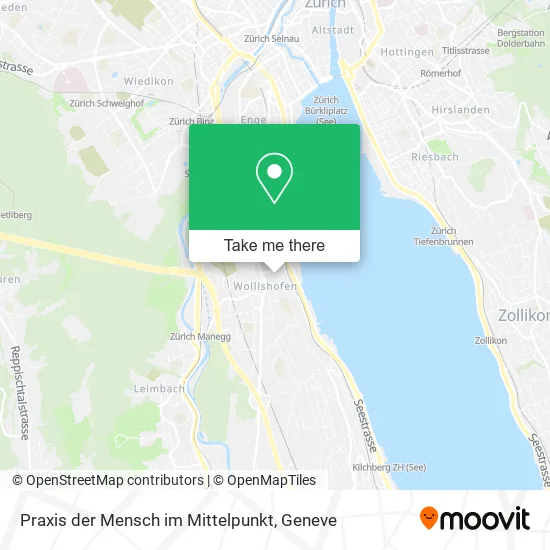 Praxis der Mensch im Mittelpunkt map