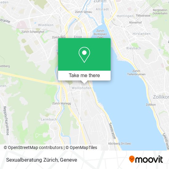 Sexualberatung Zürich map