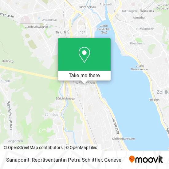 Sanapoint, Repräsentantin Petra Schlittler map