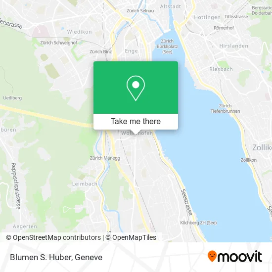 Blumen S. Huber map