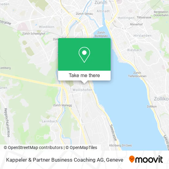 Kappeler & Partner Business Coaching AG map