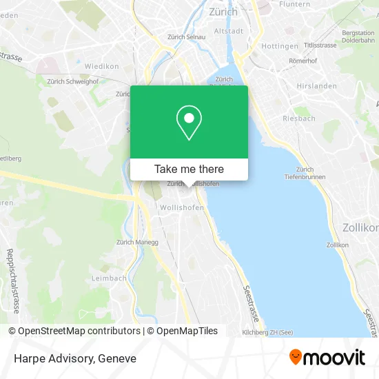 Harpe Advisory map