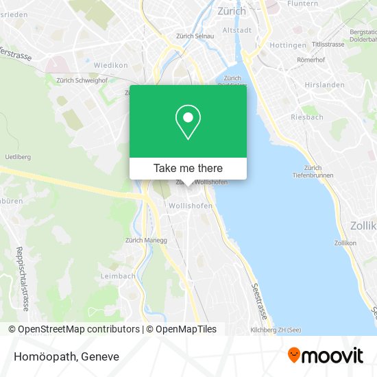 Homöopath map