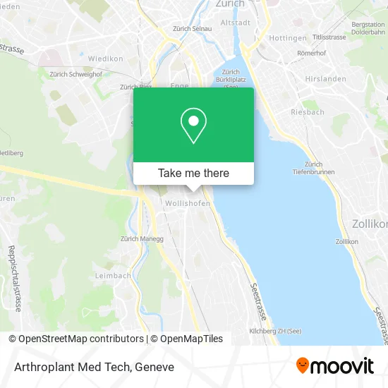 Arthroplant Med Tech map