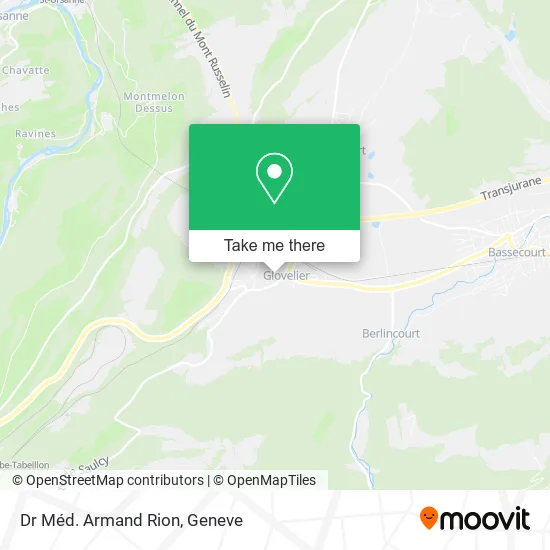 Dr Méd. Armand Rion map