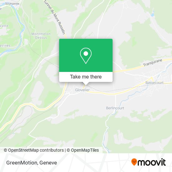 GreenMotion map