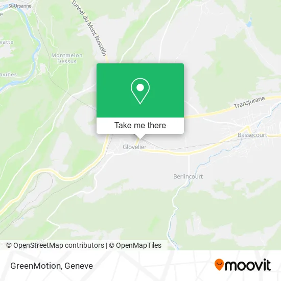 GreenMotion map