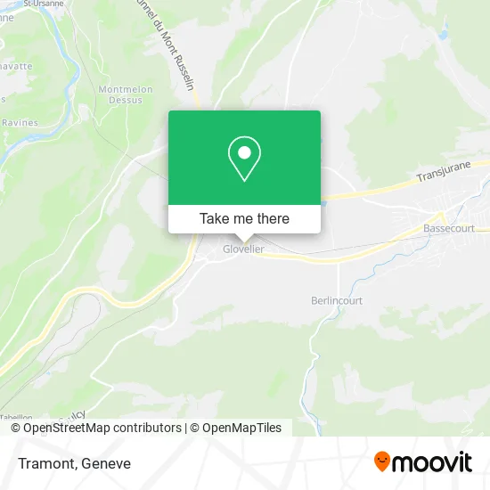 Tramont map