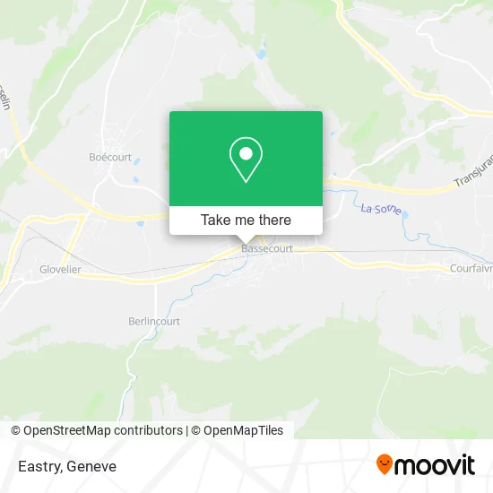 Eastry map