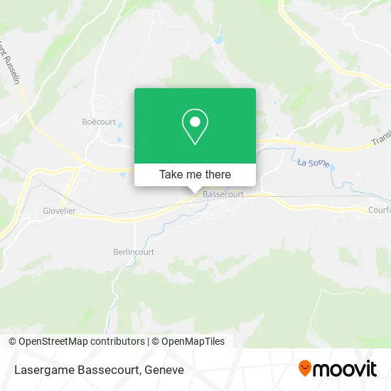 Lasergame Bassecourt map