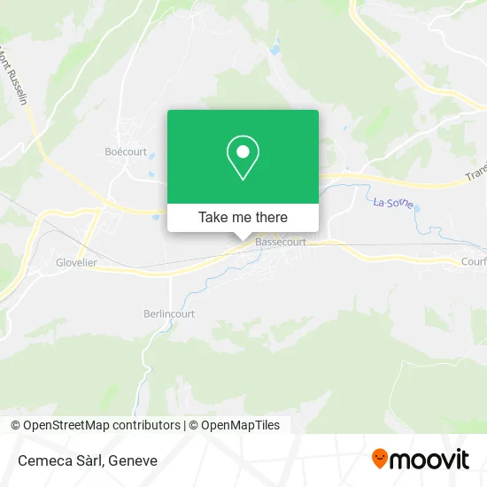 Cemeca Sàrl map