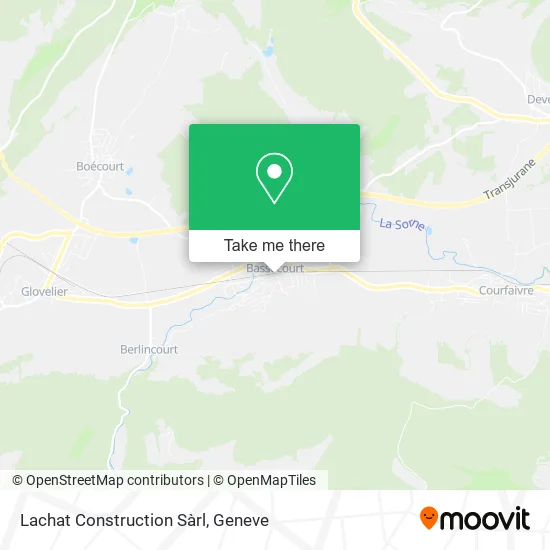 Lachat Construction Sàrl map