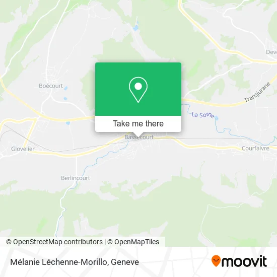 Mélanie Léchenne-Morillo map