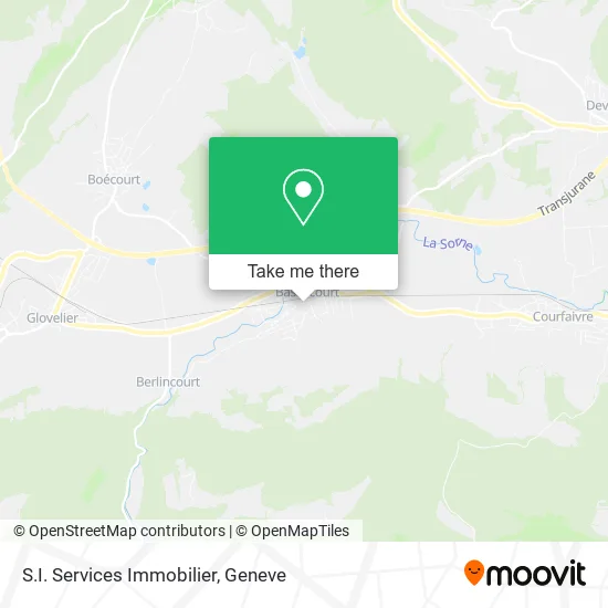 S.I. Services Immobilier map