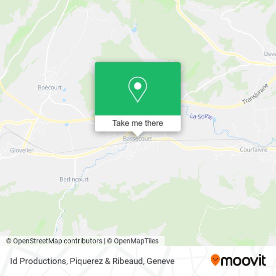 Id Productions, Piquerez & Ribeaud map