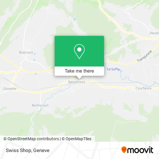 Swiss Shop map