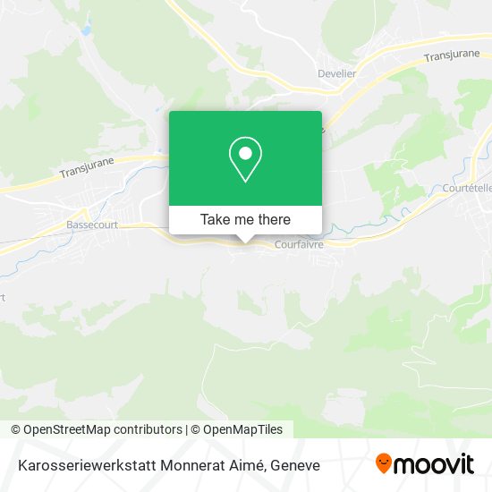 Karosseriewerkstatt Monnerat Aimé map