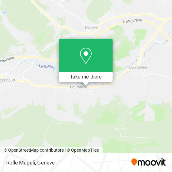 Rolle Magali map