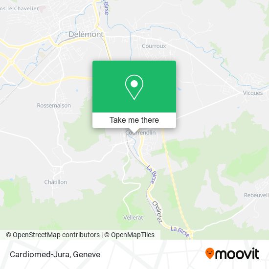 Cardiomed-Jura map